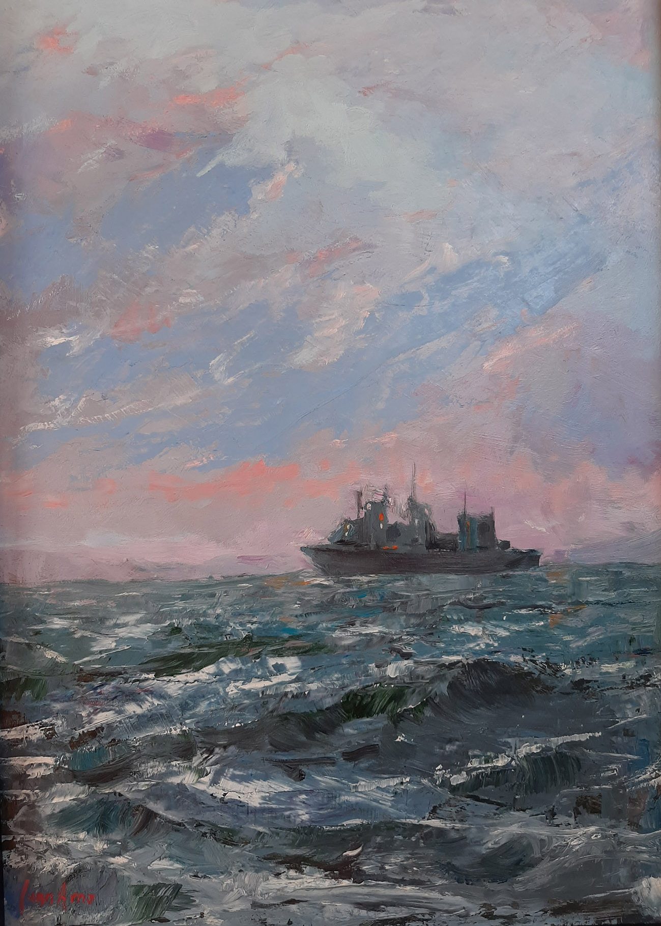 Juan Amo (1982). Golfo de Vizcaya - Homenaje a la Armada Española.